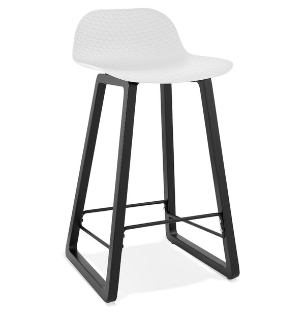 Halfhoge kruk 'SASHIMI MINI' wit design - Majorr