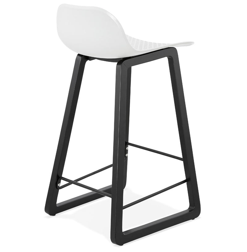 Halfhoge kruk 'SASHIMI MINI' wit design - Majorr