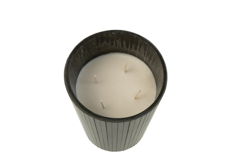 Scented Candle Noa Spicy Twilight Black Large-60H - Majorr