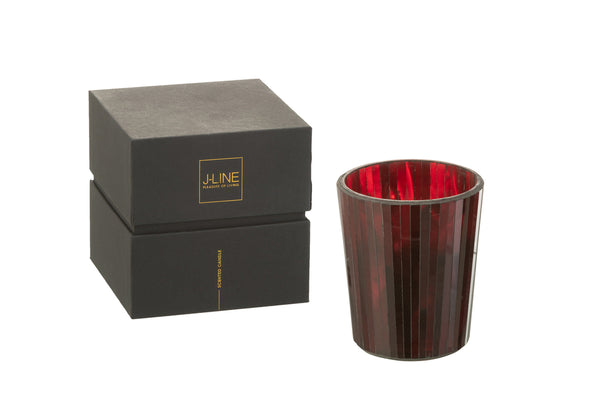 Scented Candle Noa Ruby Red Red Medium-55H - Majorr