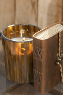 Scented Candle Noa Zesty Sunburst Ochre Medium-55H - Majorr