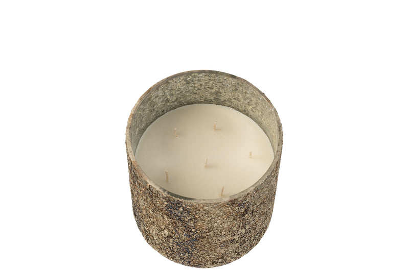 Scented Candle Luxuria Bronze Large- 80H - Majorr