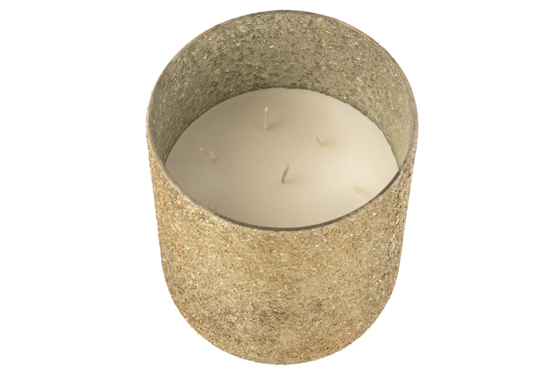 Scented Candle Luxuria Gold Extra Large- 120H - Majorr