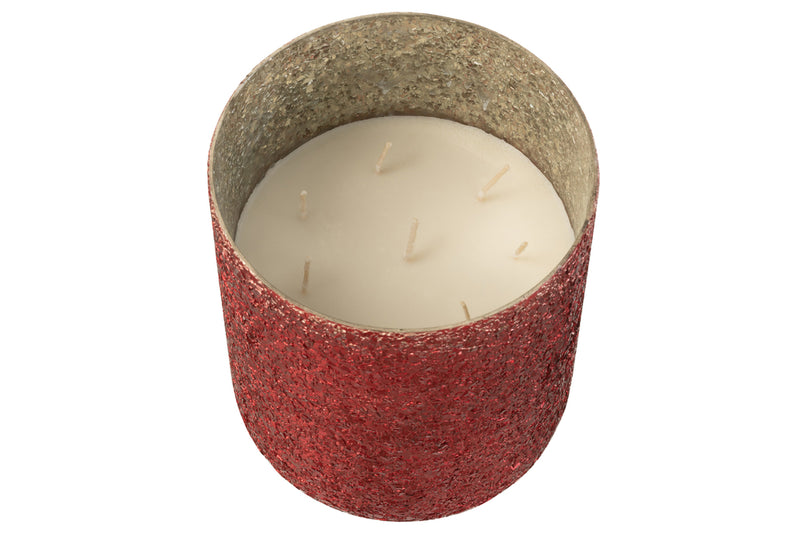 Scented Candle Luxuria Red Extra Large- 120H - Majorr