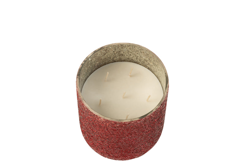 Scented Candle Luxuria Red Large- 80H - Majorr