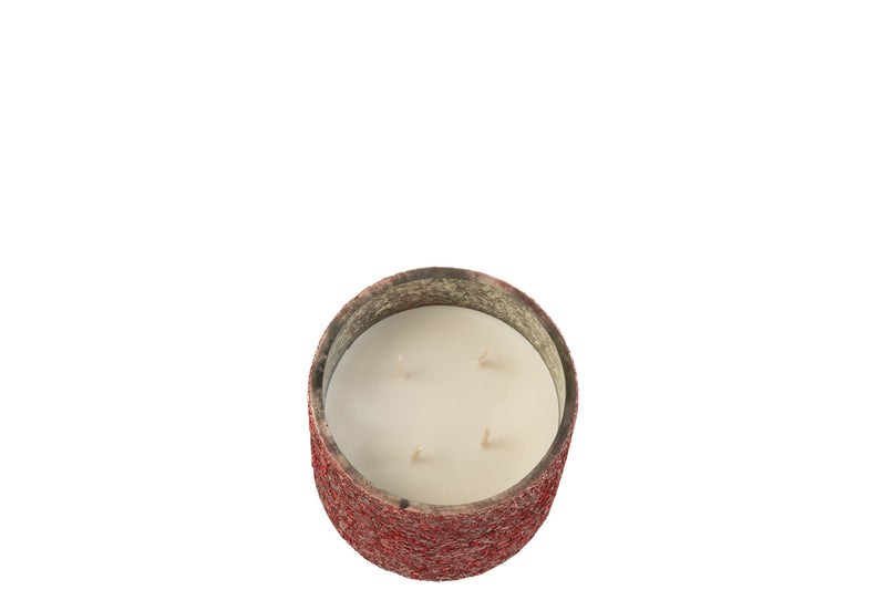 Scented Candle Luxuria Red Medium- 60H - Majorr