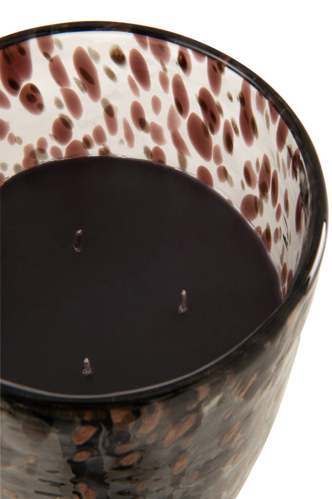 Scented Candle Mia Black/Mix Glass Large-230H - Majorr