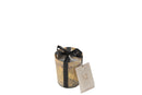 Scented Candle Deluxe Glass Gold/Black Small-48H - Majorr