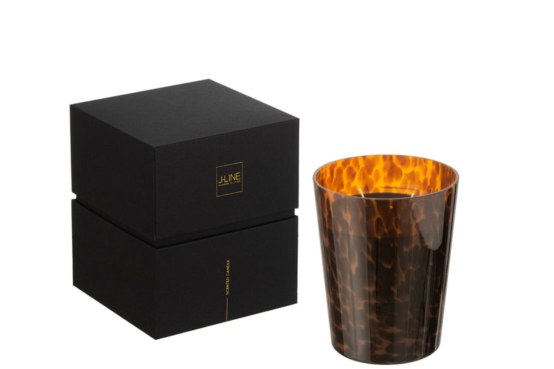 Scented Candle Noa Brown Medium68h - Majorr