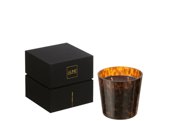 Scented Candle Noa Brown Small-50H - Majorr