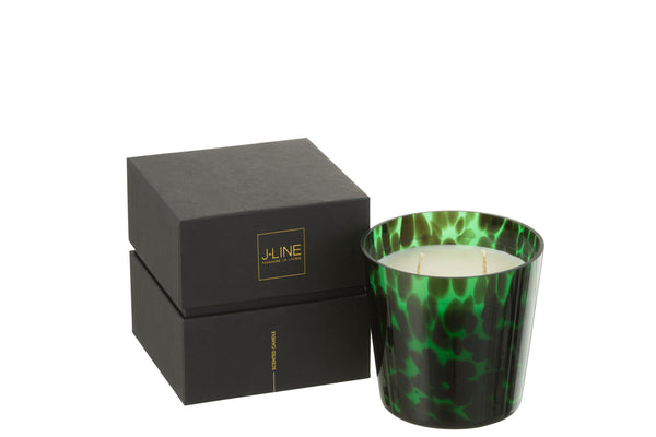 Scented Candle Noa Green Small-50H - Majorr