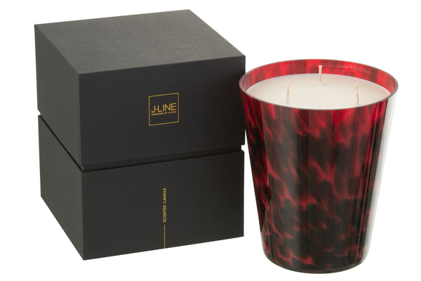 Scented Candle Noa Red Large-95H - Majorr