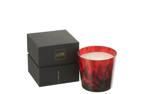 Scented Candle Noa Red Small-50H - Majorr