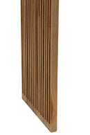 Set Of 2 Console With Shelf Recycle Teak Natural - Majorr