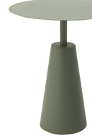 Set Of 2 Tables Round Iron Green - Majorr