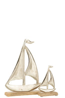 Set Of 3 Flowerpot Fiber Clay Black - Majorr