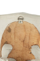 Set Of 3 Flowerpot Fiber Clay Black - Majorr