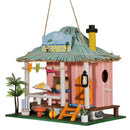 Set Of 3 Flowerpot Fiber Clay Black - Majorr