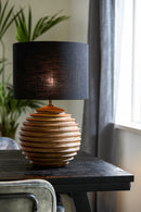 Shade cylinder 30-30-21 cm LIVIGNO black - Majorr