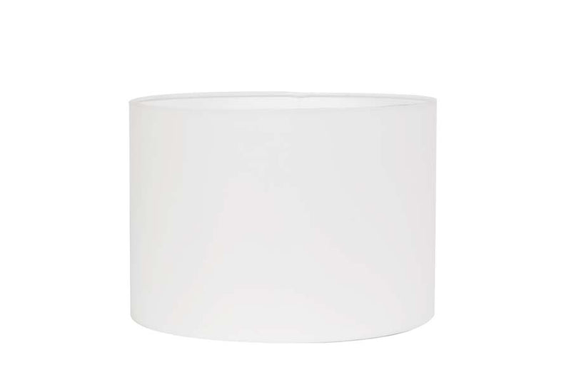 Shade cylinder 30-30-21 cm POLYCOTTON white - Majorr