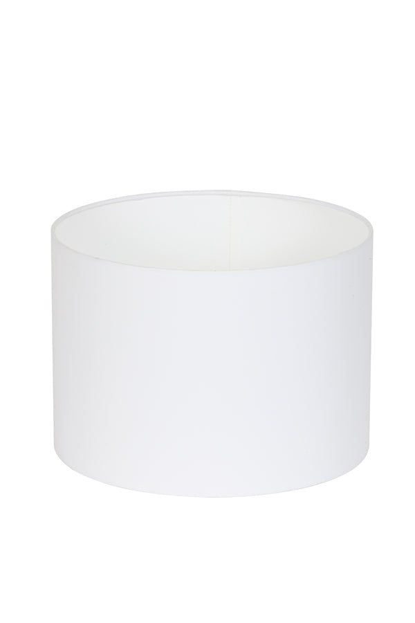 Shade cylinder 30-30-21 cm POLYCOTTON white - Majorr