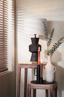 Shade cylinder 30-30-21 cm SAVERNA egg white - Majorr