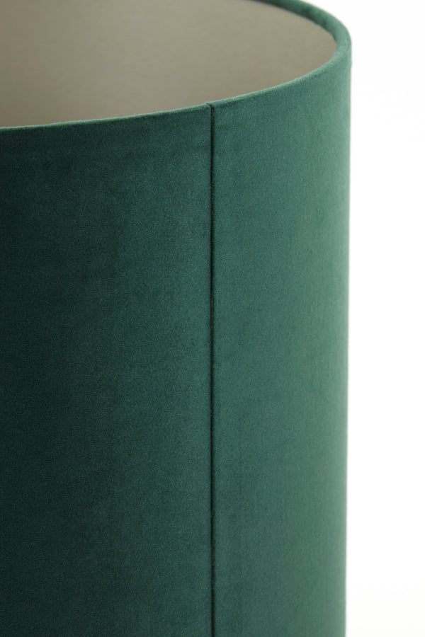 Shade cylinder 30-30-21 cm VELOURS dutch green - Majorr