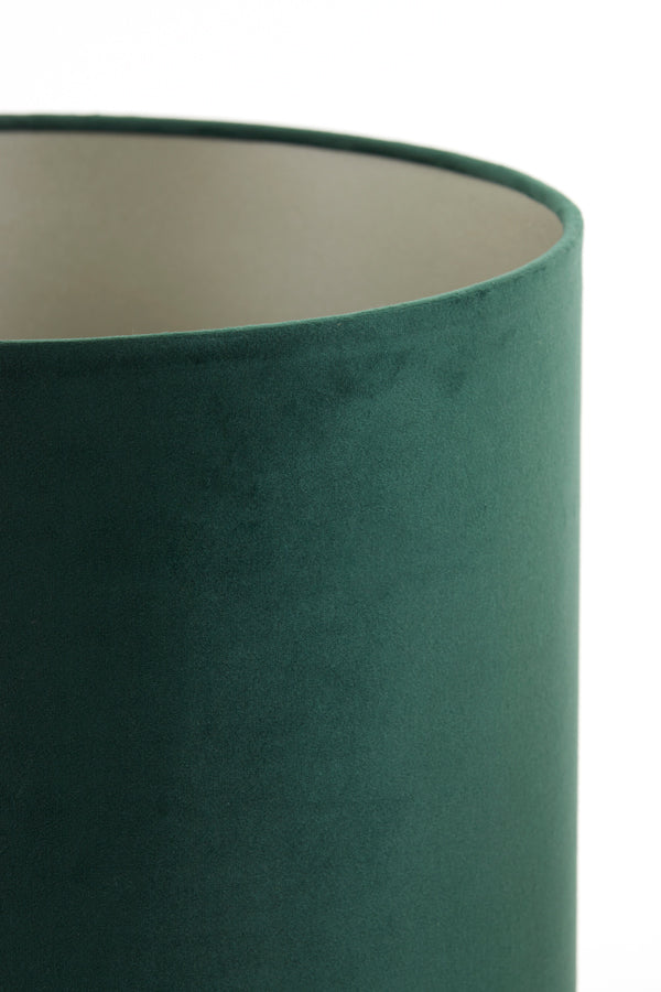 Shade cylinder 30-30-21 cm VELOURS dutch green - Majorr