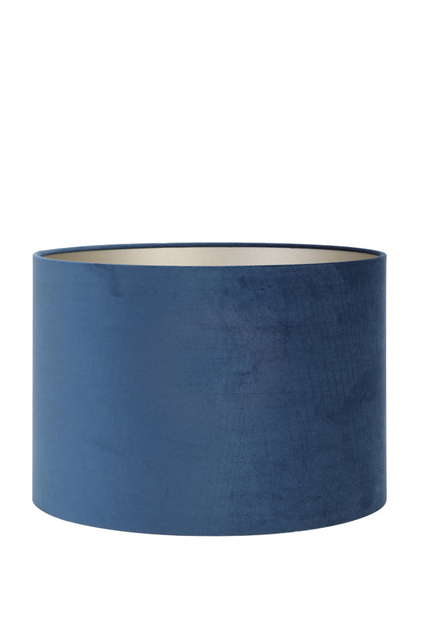 Shade cylinder 40-40-30 cm VELOURS petrol blue - Majorr