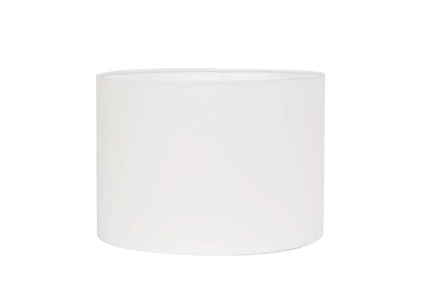 Shade cylinder 50-50-38 cm POLYCOTTON white - Majorr