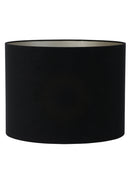 Shade cylinder 50-50-38 cm VELOURS black-taupe - Majorr