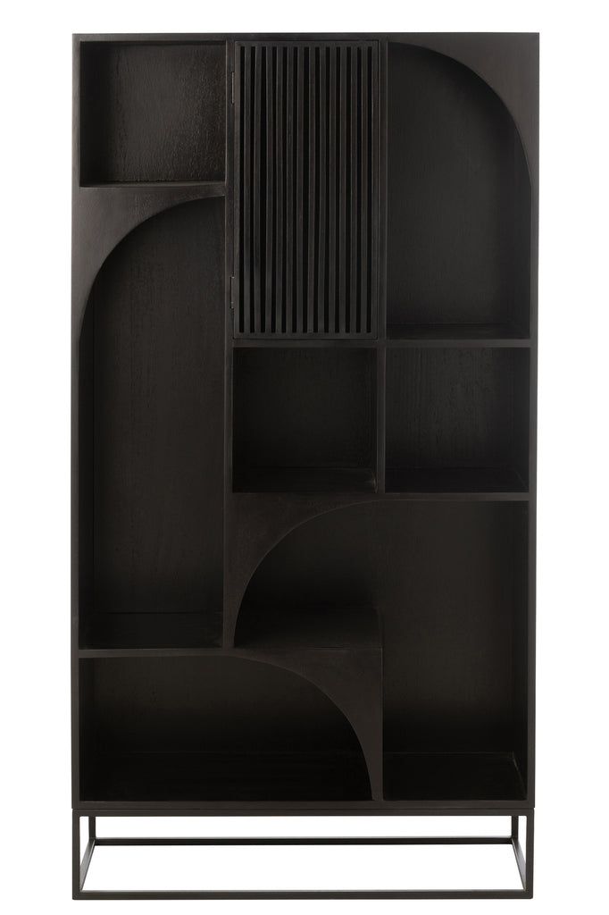 Shelf Mode Mango Wood/Mdf Black - Majorr