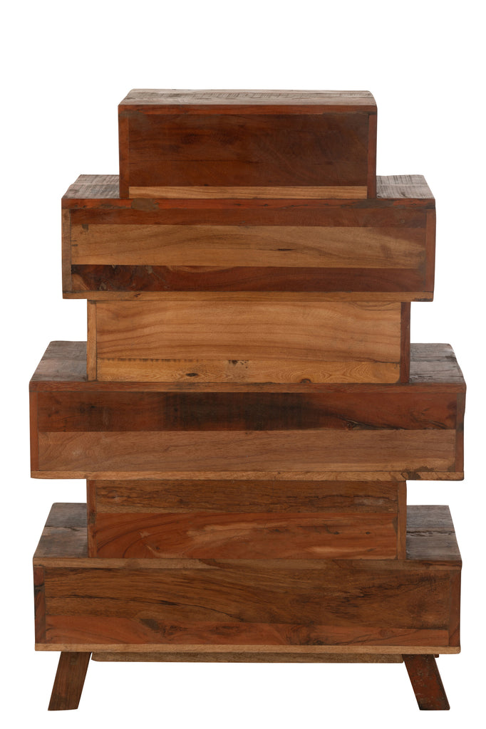 Shelf Vinto Recycled Wood Natural - Majorr