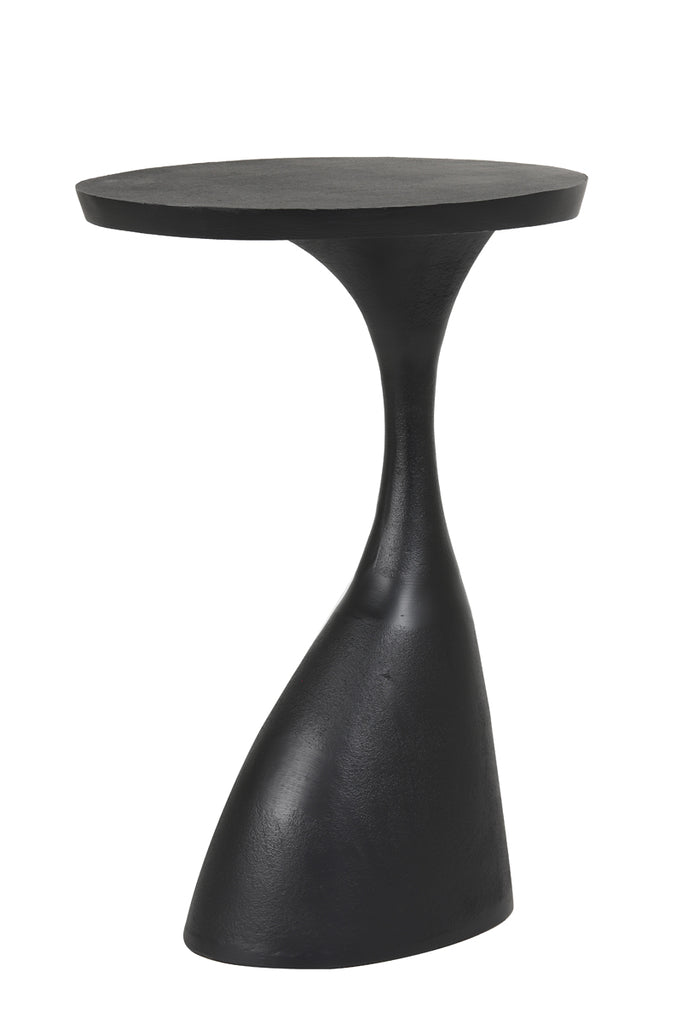 Side table 40x33x55 cm MACAU matt black - Majorr