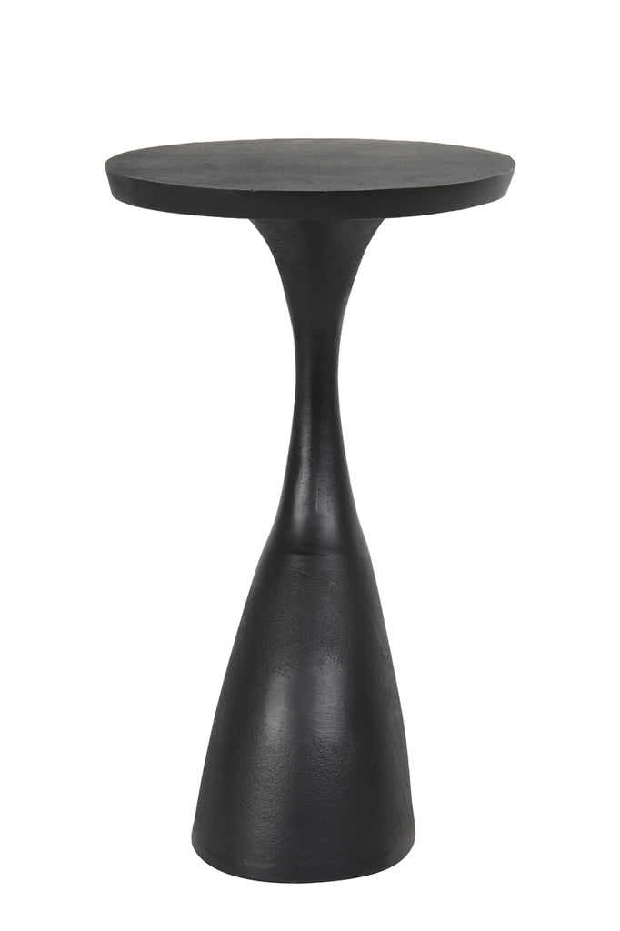 Side table 40x33x55 cm MACAU matt black - Majorr