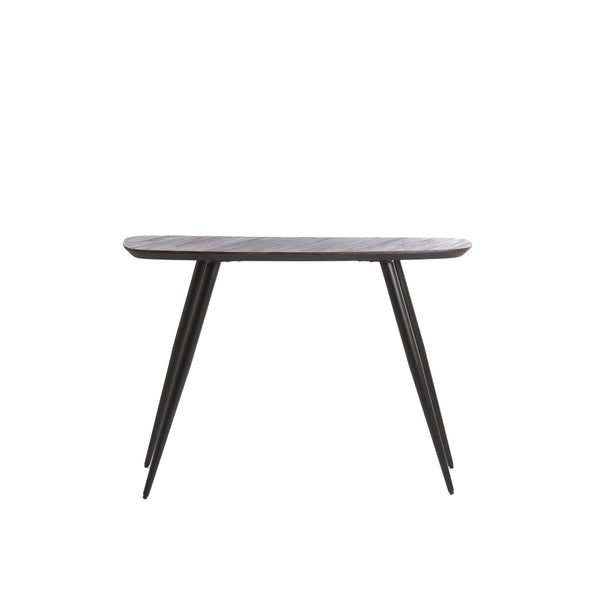 Side table Biboera - Bruin/Zwart - 118x37x82cm