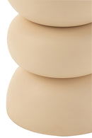 Side Table Lise Iron Beige - Majorr