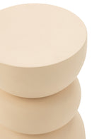 Side Table Lise Iron Beige - Majorr