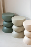 Side Table Lise Iron Beige - Majorr