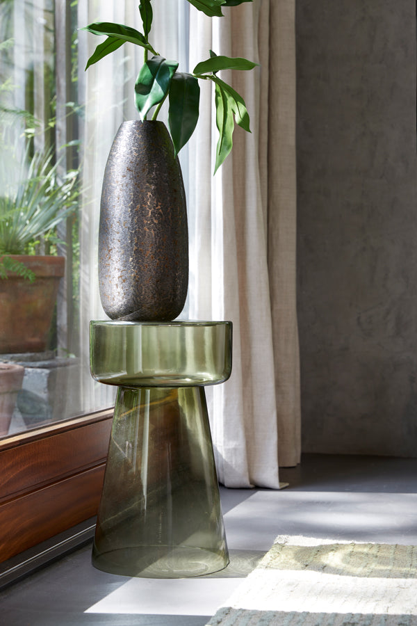 Bijzettafel Dakwa - Groen - Ø30cm - Majorr