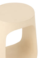 Side Table Pod Mango Wood Beige - Majorr