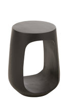 Side Table Pod Mango Wood Black - Majorr