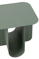 Side Table Square Metal Green - Majorr