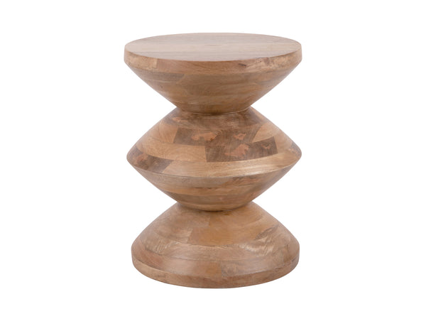Table d'appoint Totem - Naturel - 35x35x46cm