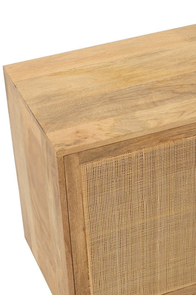 Sideboard Weaving Wood Natural - Majorr