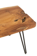 Sidetable Irregular Teak Wood Brown - Majorr