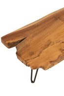 Sidetable Irregular Teak Wood Brown - Majorr