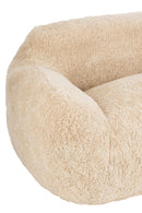 Sofa Shearl Polyester Cream Large - Majorr