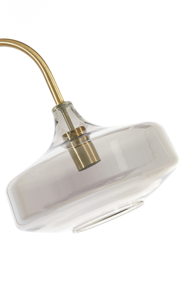 Vloerlamp Solna - Antiek Brons - 45x29,5x160cm