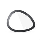 Spiegel Organisch Zwart Medium - Majorr